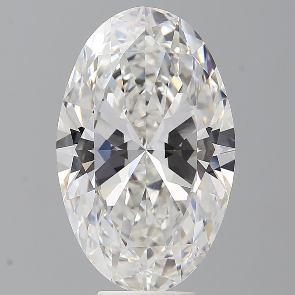 7.54 ct. oval Lab Grown Diamond front image