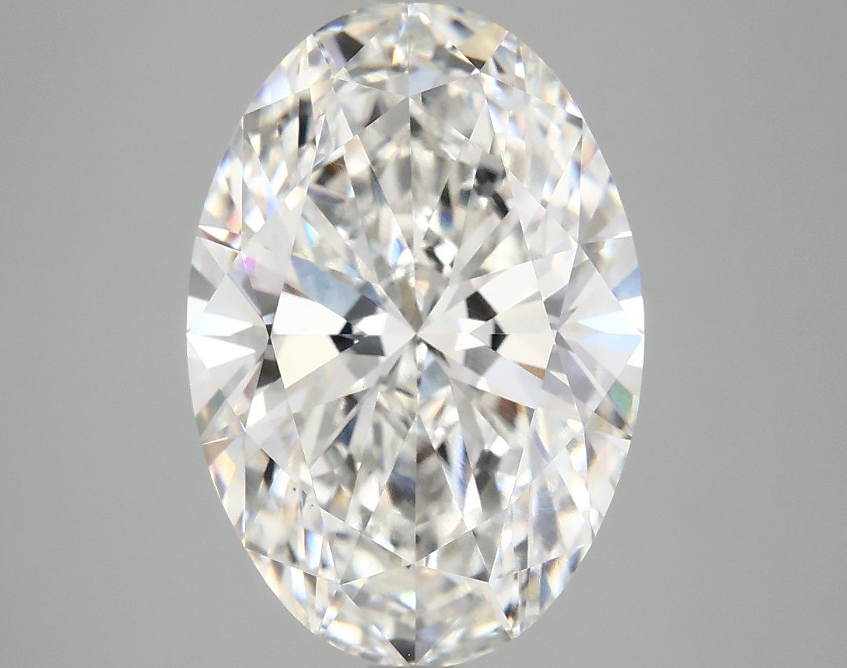 5.04 ct. oval Lab Grown Diamond front image