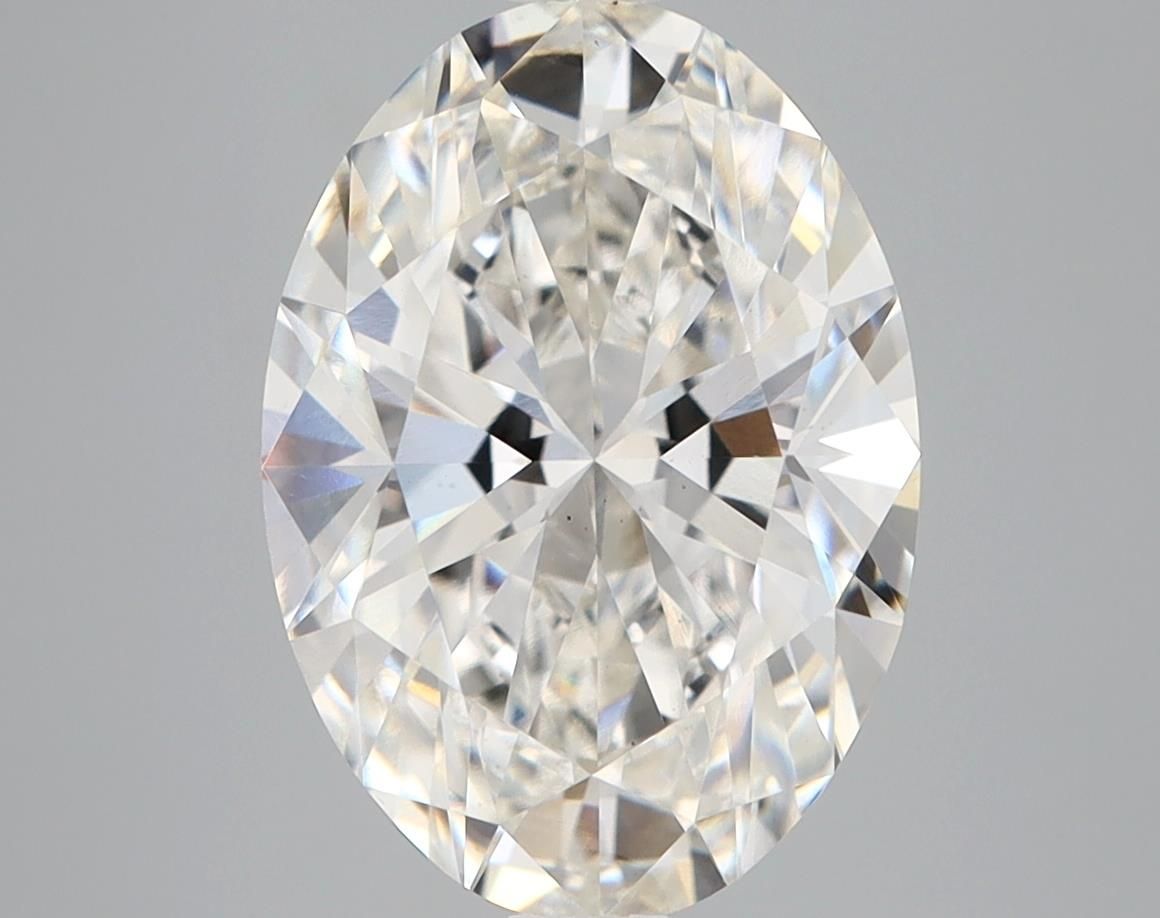4.10 ct. oval Lab Grown Diamond front image