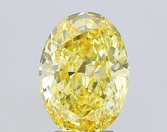 3.74 ct. oval Lab Grown Diamond front image