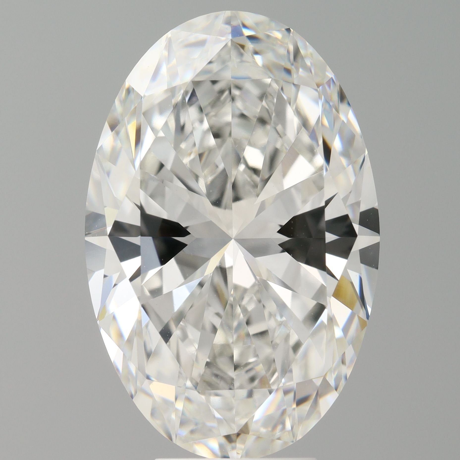 7.59 ct. oval Lab Grown Diamond front image