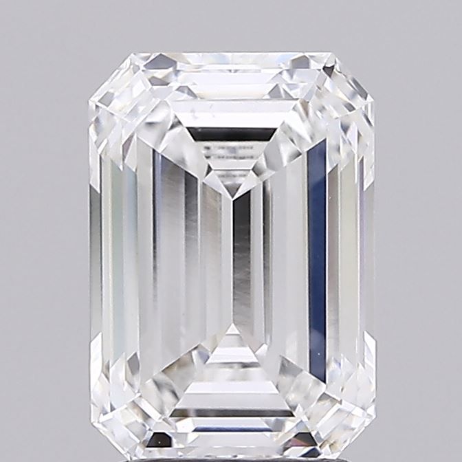 2.57 ct. emerald Lab Grown Diamond front image
