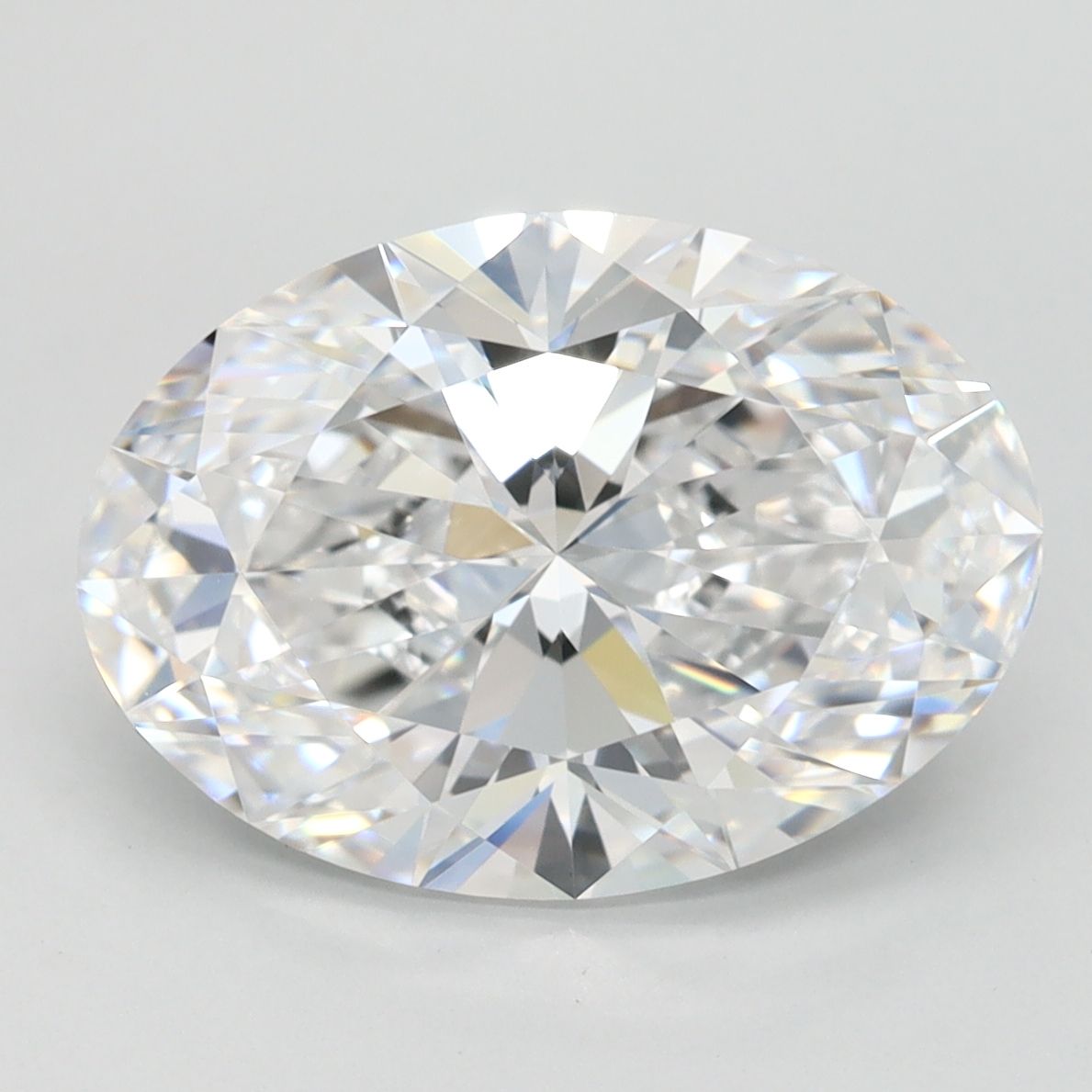 3.73 ct. oval Lab Grown Diamond front image