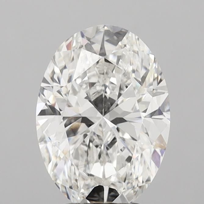 4.05 ct. oval Lab Grown Diamond front image