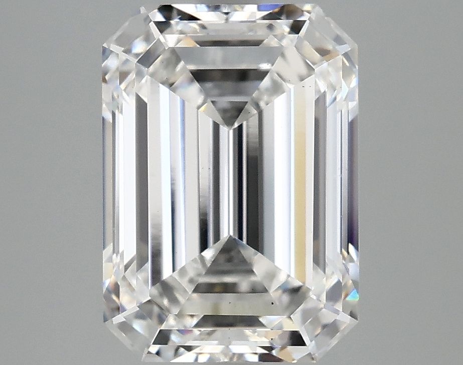4.10 ct. emerald Lab Grown Diamond front image