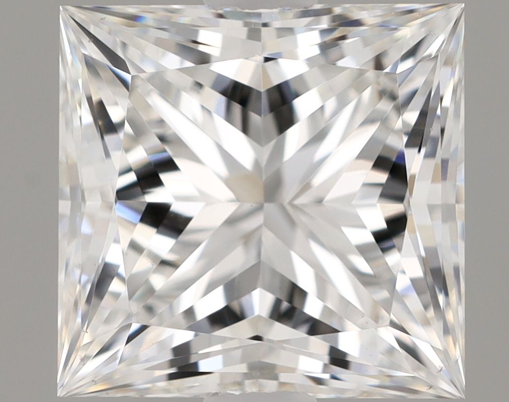 2.09 ct. princess Lab Grown Diamond front image