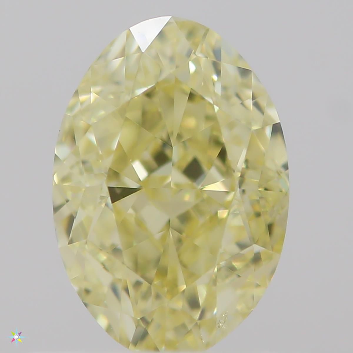 Diament 0.7 ct Fancy Yellow/SI1