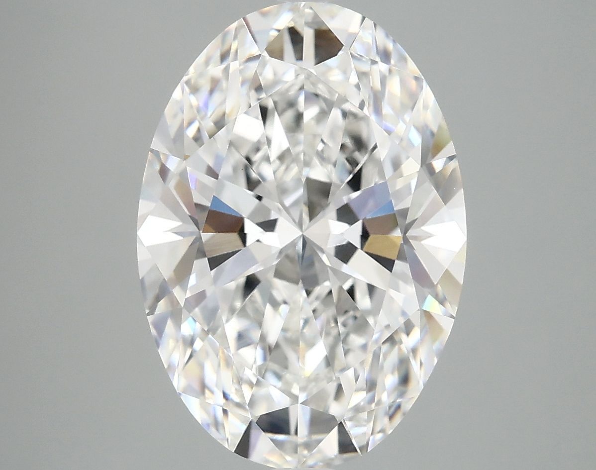 5.09 ct. oval Lab Grown Diamond front image