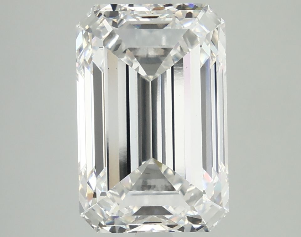 5.04 ct. emerald Lab Grown Diamond front image