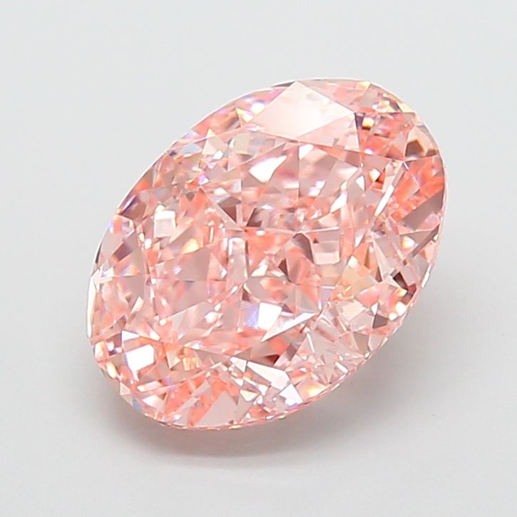 6.32 ct. oval Lab Grown Diamond front image