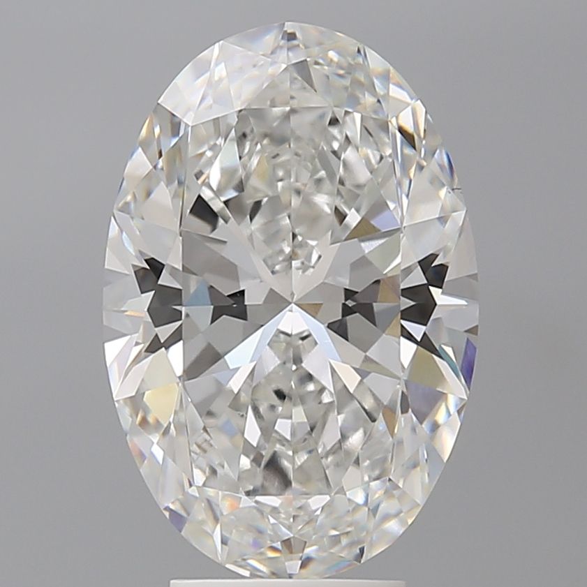 5.02 ct. oval Lab Grown Diamond front image