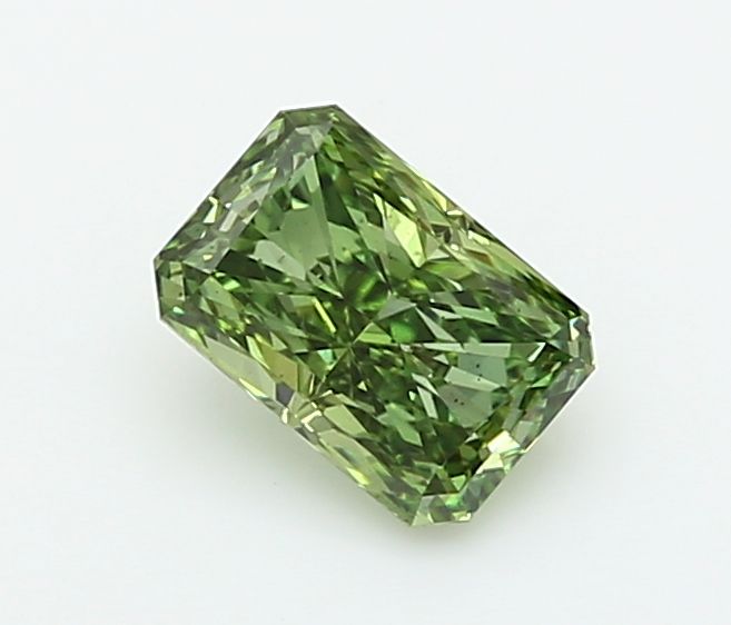 1.03 CT Fancy Vivid Green RADIANT