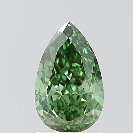 1.03 CT Fancy Vivid Green PEAR