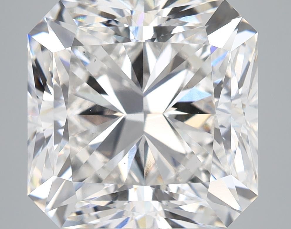 7.03 ct lab-grown Square radiant Diamond