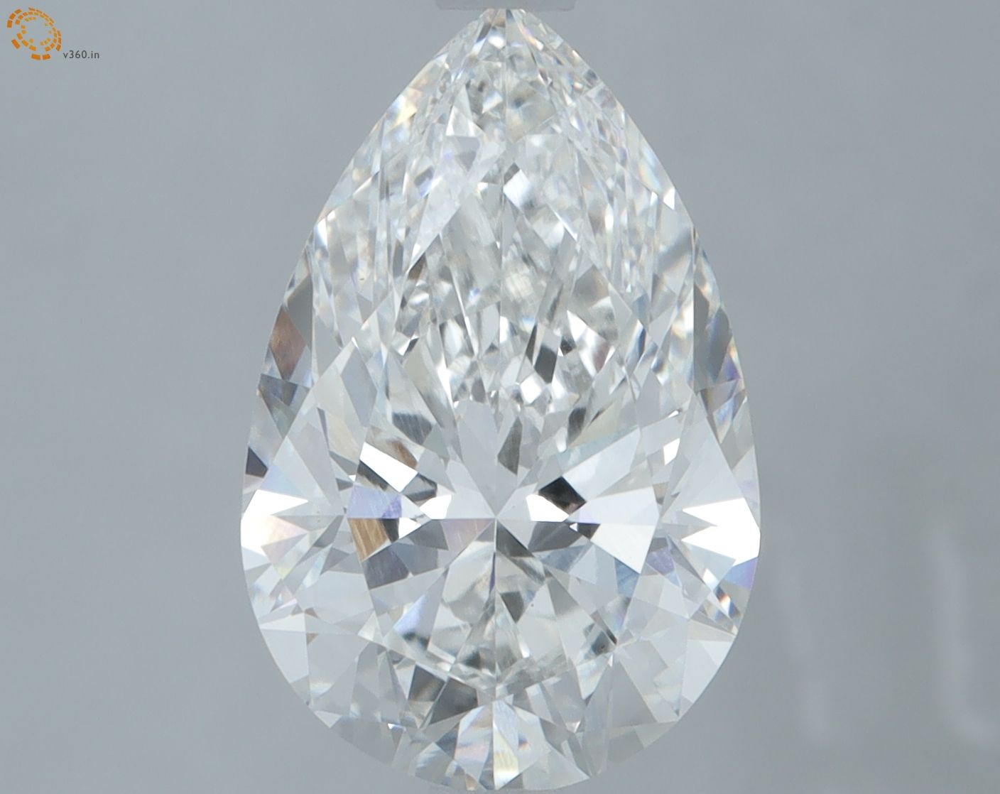 3.03 ct. pear Lab Grown Diamond front image