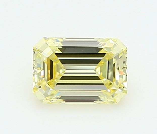 1.12 CT Fancy Yellow EMERALD