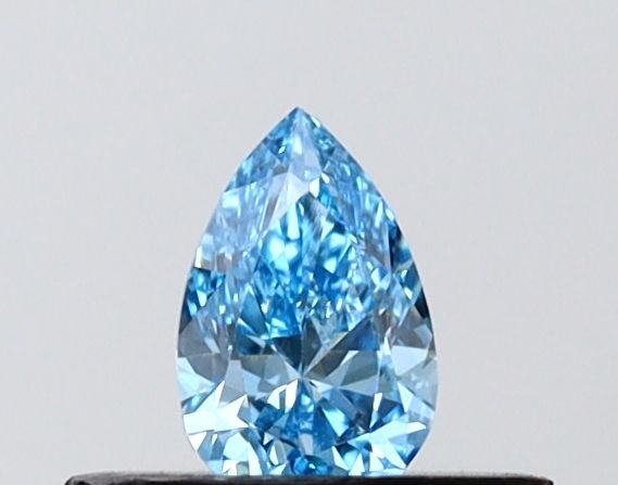 0.27 CT Fancy Vivid Blue PEAR