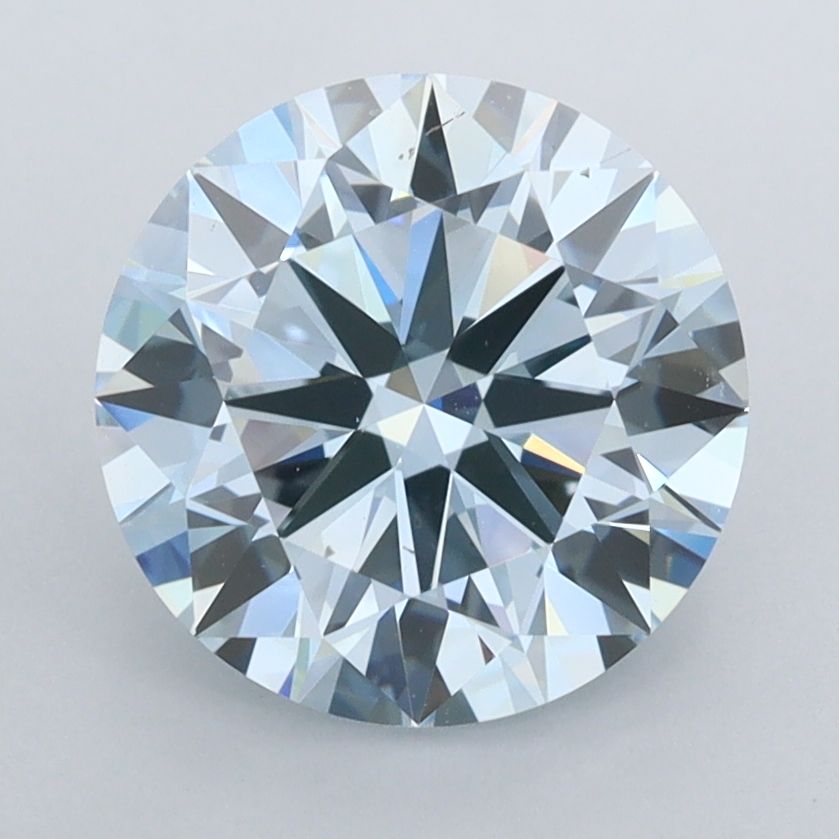 2.67 ct. round Lab Grown Diamond front image