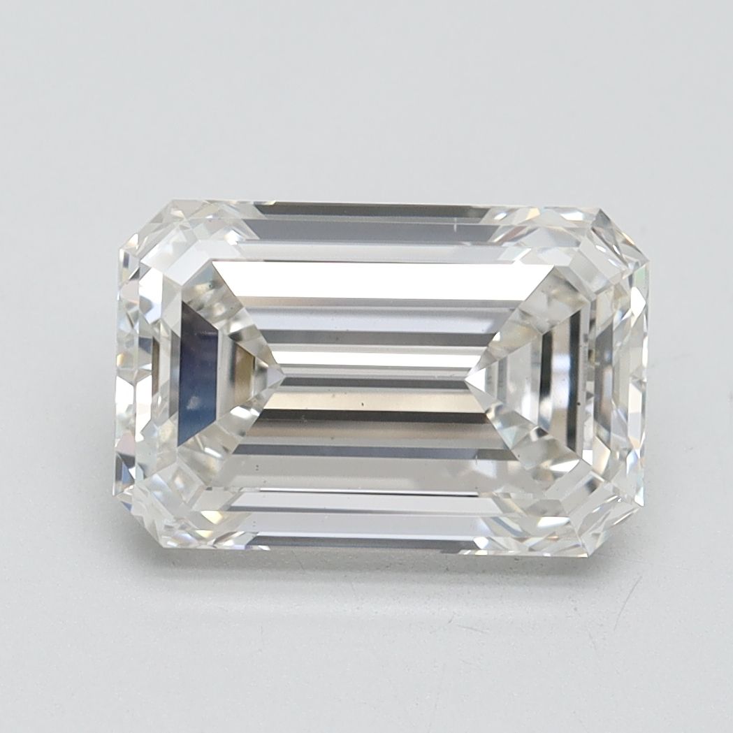 3.04 ct. emerald Lab Grown Diamond front image