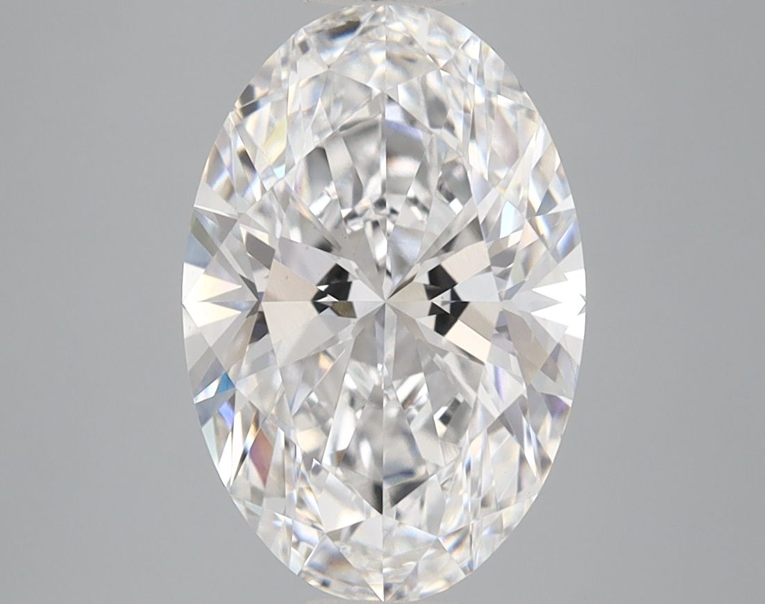 3.01 ct. oval Lab Grown Diamond front image