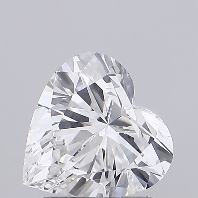 1.38 ct. heart Lab Grown Diamond front image