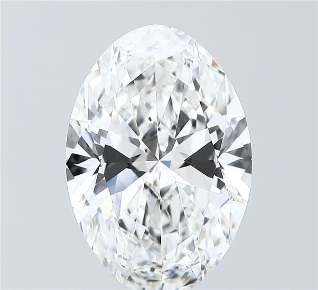6.02 ct. oval Lab Grown Diamond front image