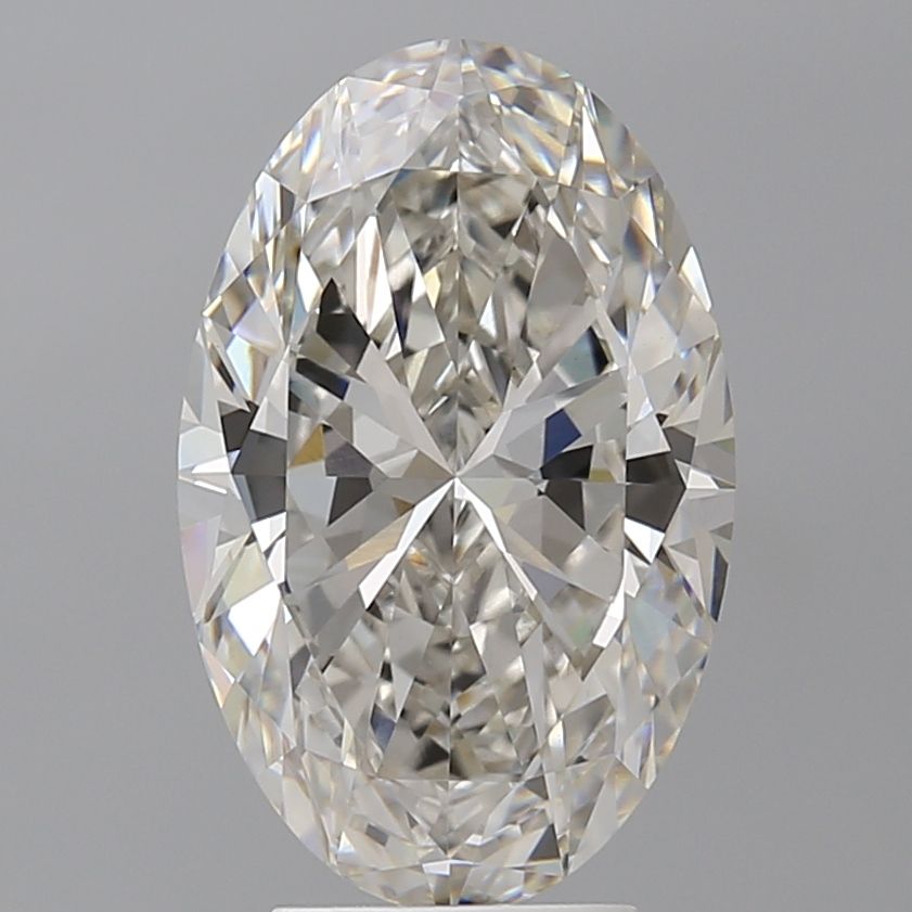 4.58 ct. oval Lab Grown Diamond front image