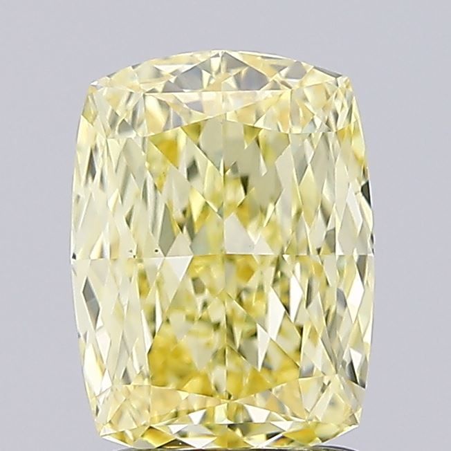 1.52 CT Fancy Yellow CUSHION MODIFIED