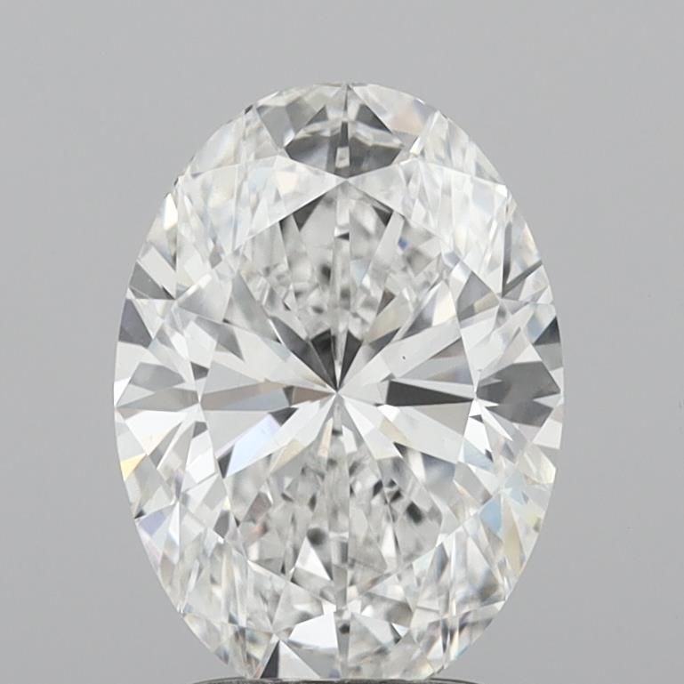 2.52 ct. oval Lab Grown Diamond front image