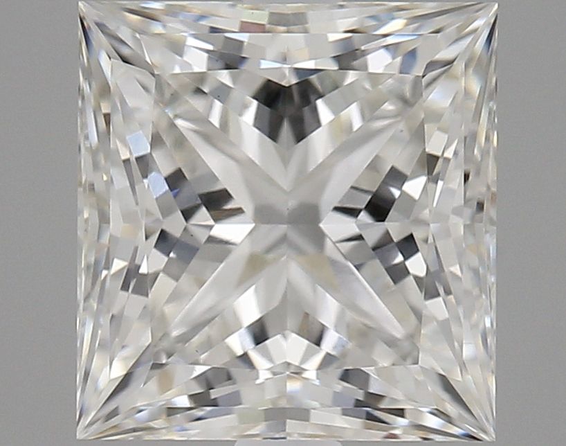 3.18 ct. princess Lab Grown Diamond front image
