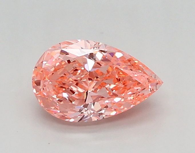 0.58 CT Fancy Vivid Pink PEAR