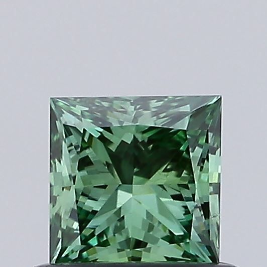 0.51 CT Fancy Vivid Green PRINCESS