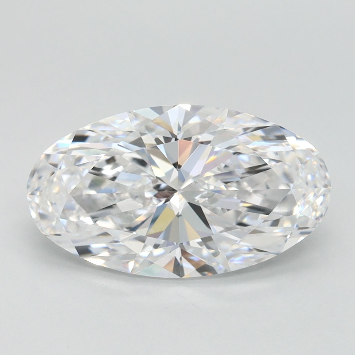 2.06 ct. oval Lab Grown Diamond front image