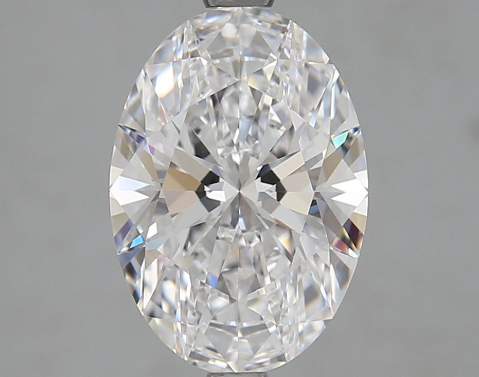 3.08 ct. oval Lab Grown Diamond front image