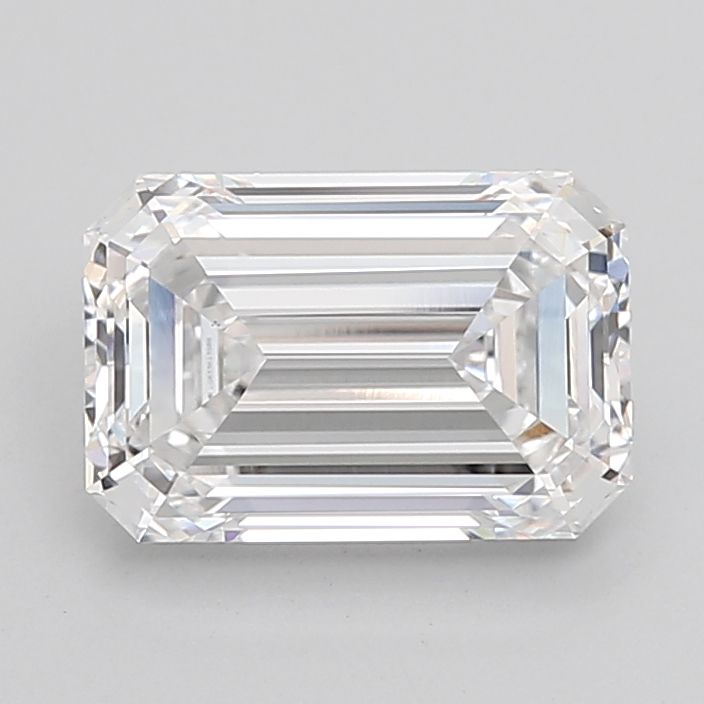4.10 ct. emerald Lab Grown Diamond front image