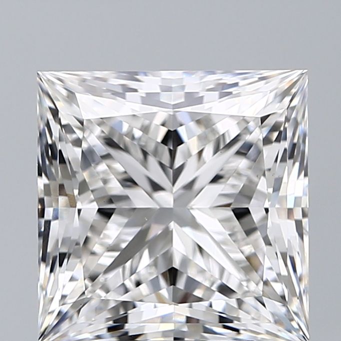 5.77 ct. princess Lab Grown Diamond front image