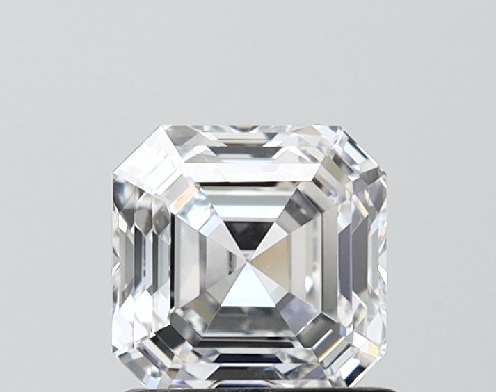 1.23 ct lab-grown Asscher Diamond