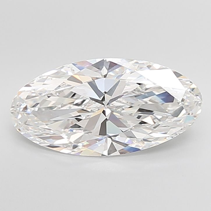 7.08 ct. oval Lab Grown Diamond front image