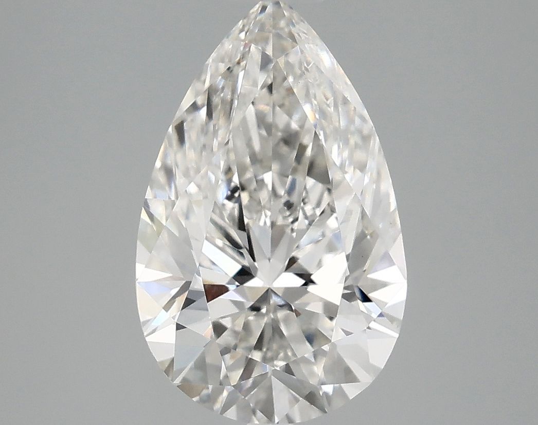 3.02 ct. pear Lab Grown Diamond front image