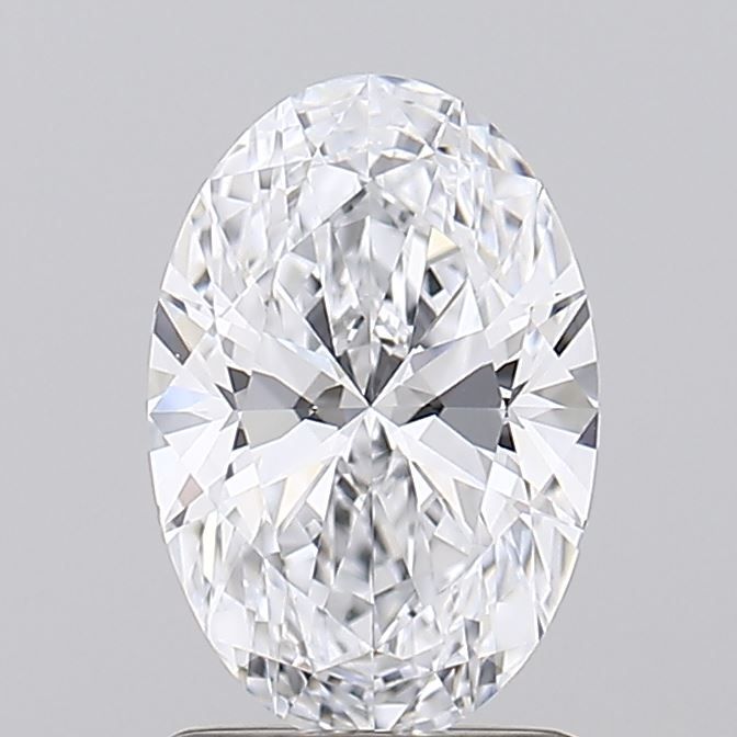 1.24 ct. oval Lab Grown Diamond front image