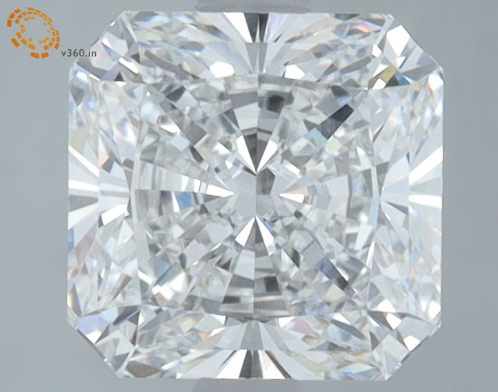 2.34 ct lab-grown Square radiant Diamond