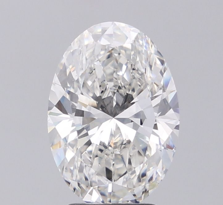 3.01 ct. oval Lab Grown Diamond front image