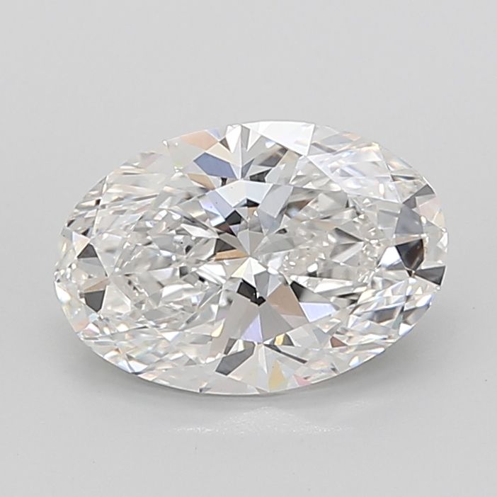 5.02 ct. oval Lab Grown Diamond front image