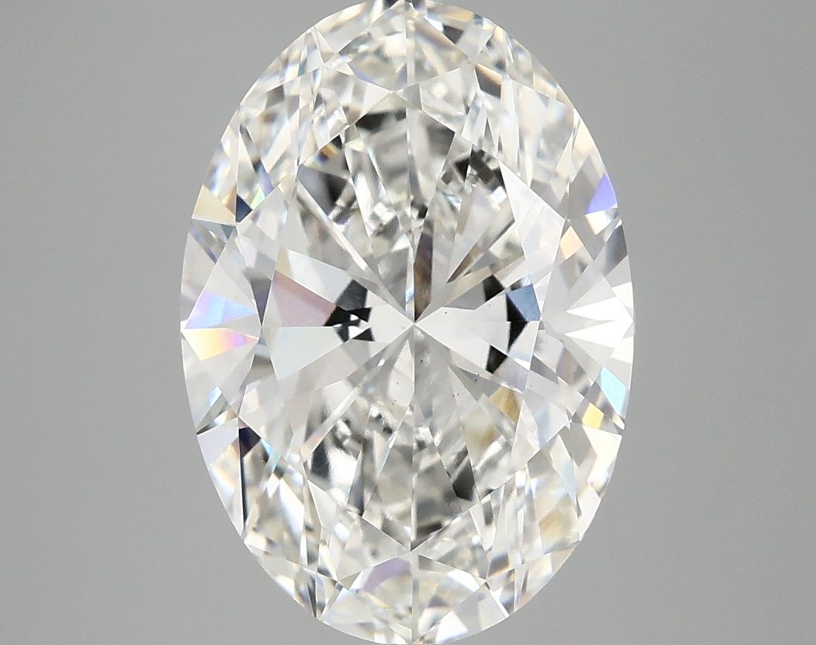 5.09 ct. oval Lab Grown Diamond front image