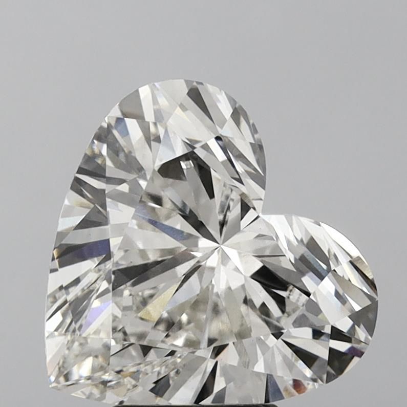 5.19 ct. heart Lab Grown Diamond front image