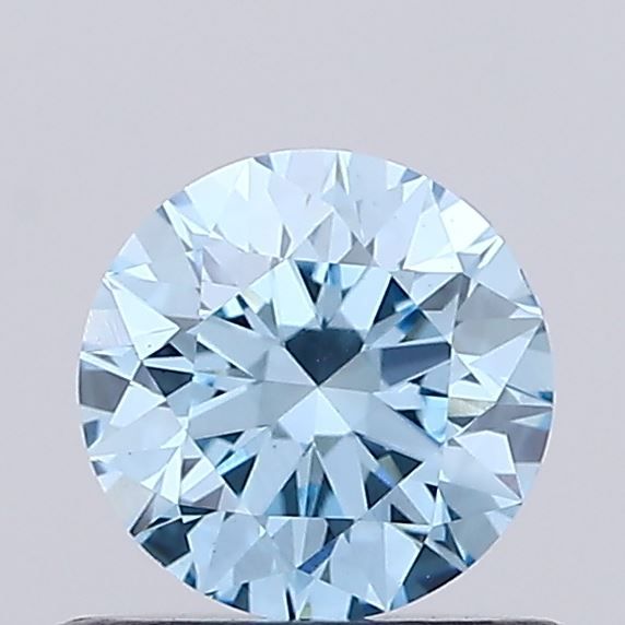0.65 CT Fancy Vivid Blue ROUND