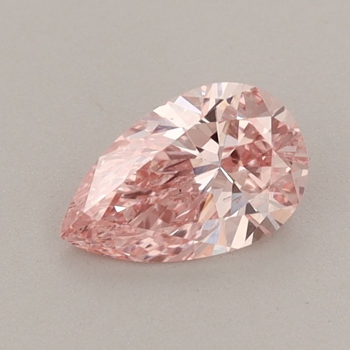 0.54 CT Fancy Vivid Pink PEAR