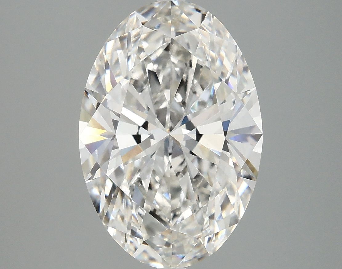 3.90 ct. oval Lab Grown Diamond front image