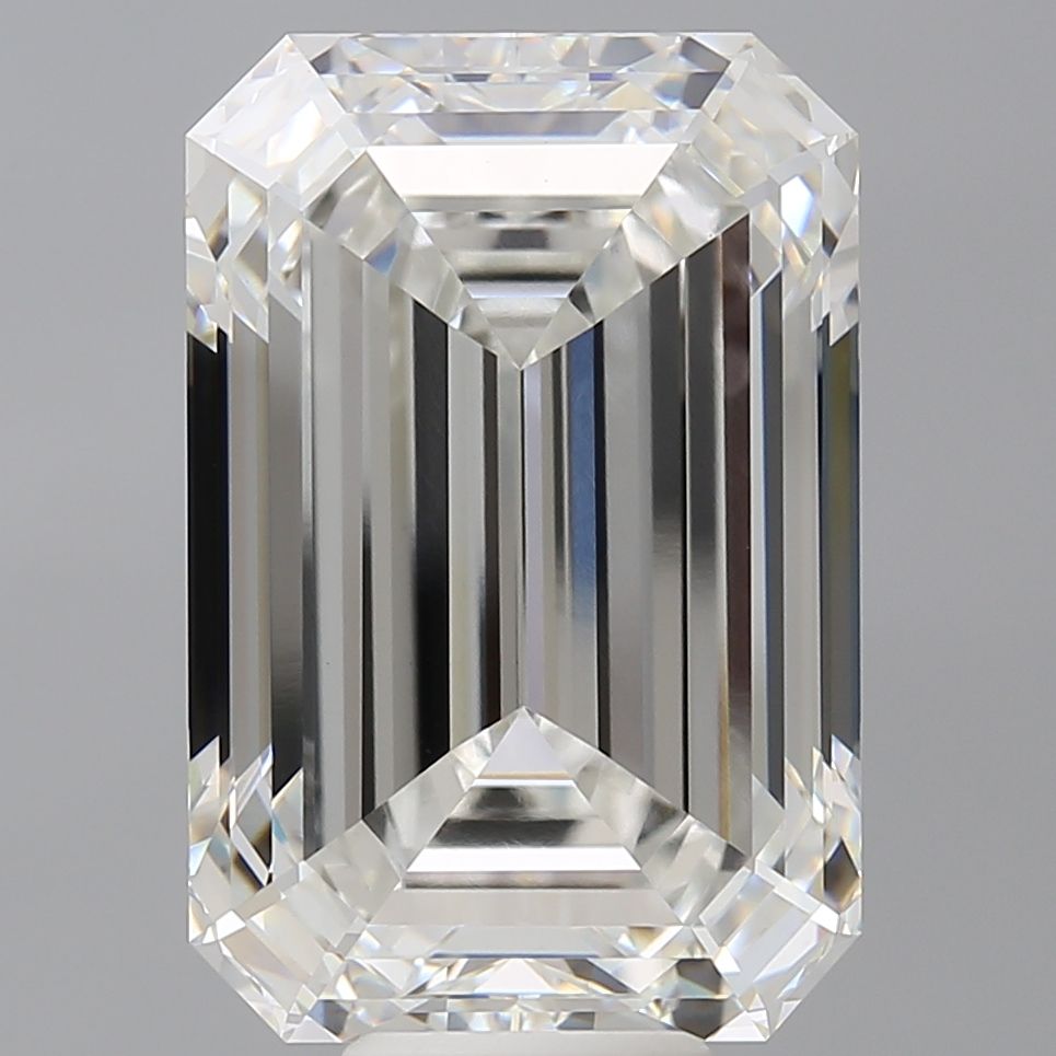 12.52 ct. emerald Lab Grown Diamond front image