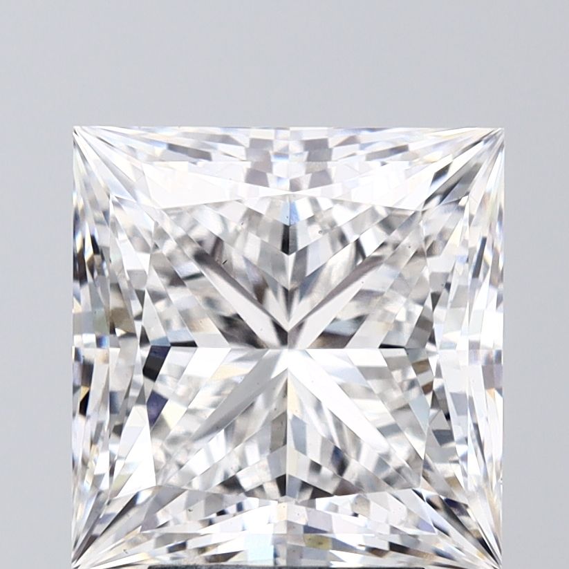 5.05 ct. princess Lab Grown Diamond front image